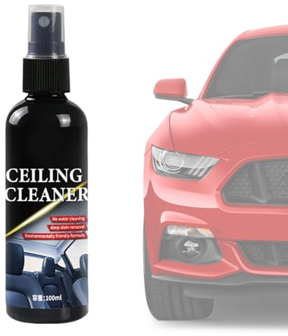 DAWCBVJQ Limpiador de Asientos de Coche | Espuma Limpiadora 100ml para Tapicerías | Limpiador Multifuncional De Tapicería,para SUV Sedán Alfombras Asientos Interior Exterior Camioneta