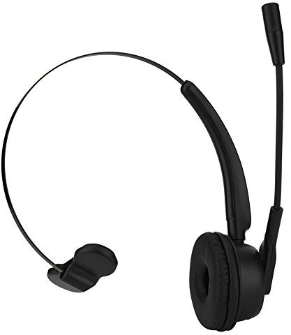 Auriculares, Centro de Llamadas Bluetooth Cancelación de Ruido Computadora Teléfono Caja de Escritorio Auriculares con Orejera de Rotación de 360 ° Auriculares Bluetooth CSR8615-V4.0 Clase 2