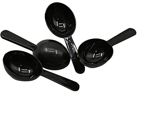 QWEQWE Coffee Measuring Spoons (7g/0.25oz) - Black, 12 Pcs