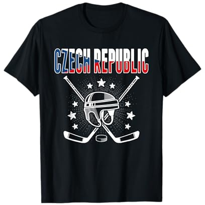 Czech Republic Ice Hockey Lovers Jersey - Czech Hockey Fans T-Shirt