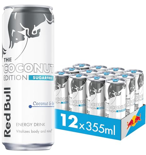 Red Bull Coconut Edition Sugarfree Coconut & Berry Energy Drink 355ml 12 Pack