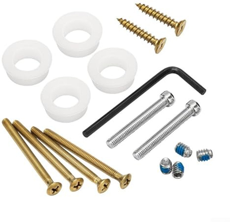 Ersatz-Hardware-Kit mit Buchsenschrauben-Set, 1/2 Durchmesser für Andersen Inswing Outswing Scharnier-Terrassentüren und zugehörige Türgriffe