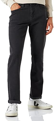 Amazon Essentials Herren Athletic-Fit-Stretchjeans - Auslauffarben, Verwaschenes Schwarz, 32W / 30L