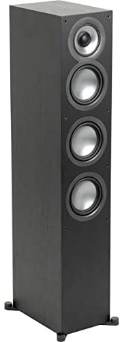 ELAC Uni-Fi 2.0 UF52 Floorstanding Speaker (Each), Black (UF52-BK)