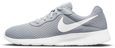 Nike Herren Tanjun Walking-Schuh, Wolf Grey/White-Barely Volt-Black, 42 EU
