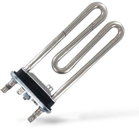 DL-pro Heizelement 1800W 230V für Haier 0024000279 Heizung Heizstab Heizkörper Rohrheizelement Rohrheizung mit Fühler für Waschmaschine