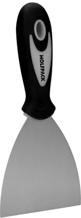 WOLFPACK LINEA PROFESIONAL Espatula 60 mm. Mango Goma y Acero Inoxidable