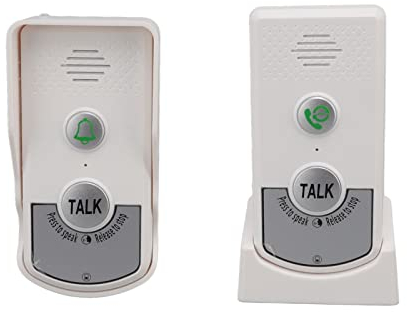 Voice Intercom Türklingel, 3280,8 Ft USB-Lade Kabellose Anruf-Türklingel Wasserdicht Schnur Lose Türklingel Intercom-Kit für Heim-Klassen Zimmer Büro
