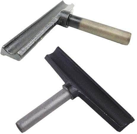 Porte-outil de tournage pour travail du bois Longueur 15 cm Colonne de moulage monobloc Diamètre 16 mm pour tour de travail des métaux