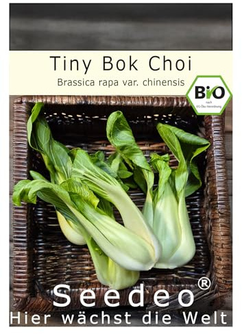 Seedeo® Tiny Bok Choi (Brassica rapa var. chinensis) 200 Samen BIO