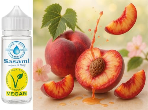 Pêche rouge - pêche de vigne arôme concentré - Vegan - Sasami - 10 ml