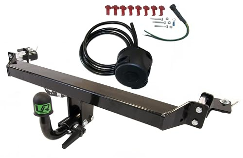 Umbra Rimorchi Barra de remolque desmontable horizontal y cableado 12N compatible con Toyota HI-LUX 39029/C