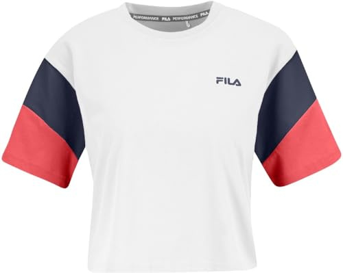 FILA Temi Blocked Cropped Tee för kvinnor