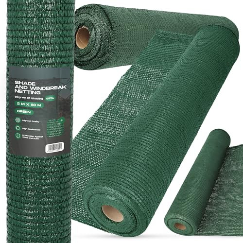 Instalguru Brise Vue Occultant (2 m x 50 m 55% | Vert)