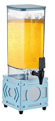 Distributore Di Birra Da 3 Litri Distributore Di Alcol Portatile For Birra Alla Spina Con Base LED Rimovibile Distributore Di Bevande A Torre For Birra Alla Spina Dispenser For Bevande Da Tavolo(Blue)