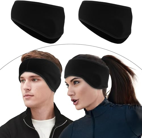 Scaldini Fascia per la Testa Invernale, 2 Pezzi per Donna e Uomo