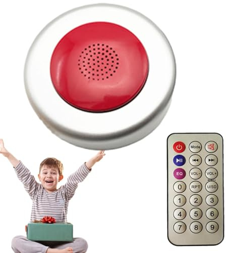 Macchina per scoreggiare con telecomando,Macchina sonora divertente di Gag con 50 suoni realistici | Macchina sonora Gag divertente, portata di 32.8 piedi, per scherzo, giocattolo regalo di festa per