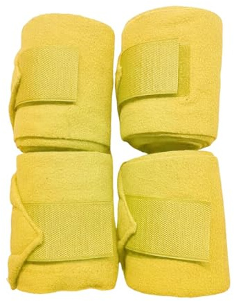 Bandages pour Jambes De Cheval 4 Pièces Bandages Élastiques pour Chevaux