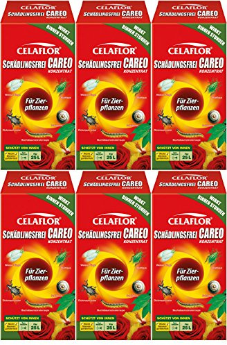 6 x 250 ml Celaflor Schädlingsfrei Careo Konzentrat