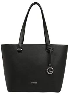 L.CREDI Women's FLIPPA Handbag, schwarz