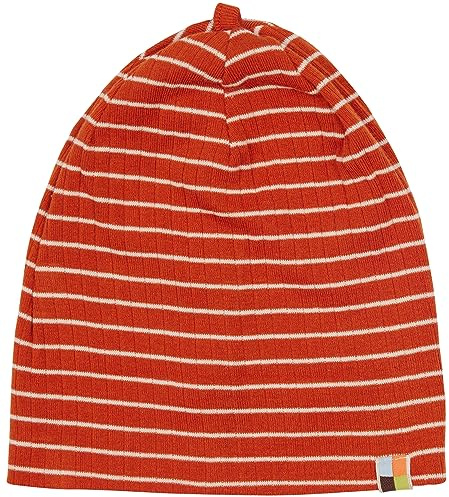loud + proud Unisex Baby Derby Rib, GOTS Zertifiziert Beanie-Mütze