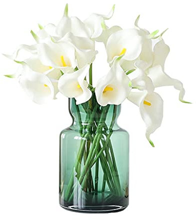 Künstliche Blumen für den Innenbereich, Calla-Lilie, Simulationsblume, künstliche Blume für den Innenbereich, Zuhause, Esstisch, Blumenstrauß, TV-Schrank, Seidenblumen-Dekoration, Hochzeit, Festival,