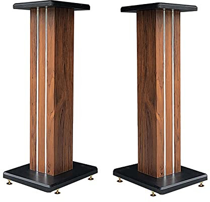 CAMBOS Pieds d'Enceintes Supports d'enceintes universels, pour Satellites et Petites Enceintes de bibliothèque, Choix idéal pour Les systèmes audiovisuels domestiques, Un Lot de 2 (Taille : 60 cm)