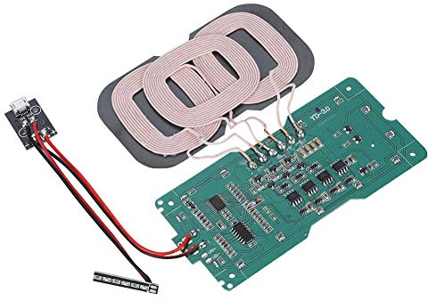 Mtlavish DIY Standard Drahtloser Ladungssender mit Drei Spulen Hohe Ladeeffizienz und Mehrstufigem Schutz für -kompatible Smartphones