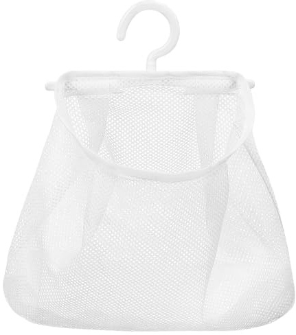 LOORGVEL Hängende Netztasche 13.66X10.87 Zoll Multifunktionale Wäscheklammerbeutel Mit Verstärkten Nähten Für Küche Bad Balkon Zur Organisierten Aufbewahrung