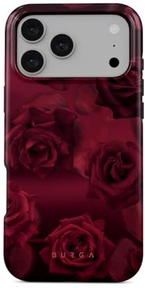 BURGA Handyhülle für iPhone 17 Pro Max – Unisex Hybrid-Schutzhülle mit stoßdämpfendem TPU & kratzfester Außenschale, erhöhter Displayrand, MagSafe-kompatibel, kabelloses Laden, stylisches Design