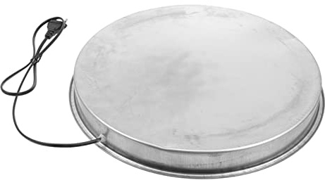 SHINEOFI Thermostatisch Geregeltes Heizgerät für Geflügeltränken aus Metall Wärmeleitung für Wintereinsatz dem Bauernhof