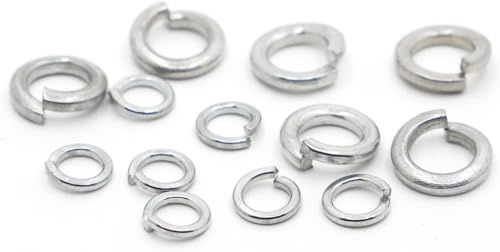 Rondella elastica, Rondella elastica di sicurezza in acciaio zincato M2-M24(100pcs M2.5)