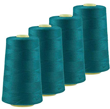 4 x 4572m Qualitäts Overlock-Garn Overlock-Nähgarn Oeko-Tex Farbe 821-860