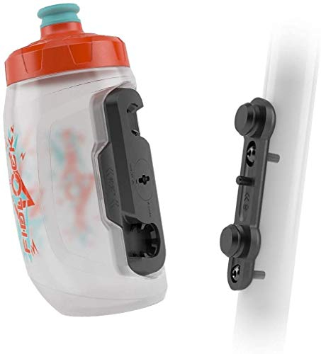 Fidlock Bottle 450 Kids u. Bike Base Magnetischer Fahrrad Flaschenhalter Fahrrad Trinkflasche für Kinder Fahrrad mit Halterung Getränkehalter Kinder Fahrrad Getränkehalter Trinkflaschenhalter 2020-302956, kids 450ml - bike base, 450 ml
