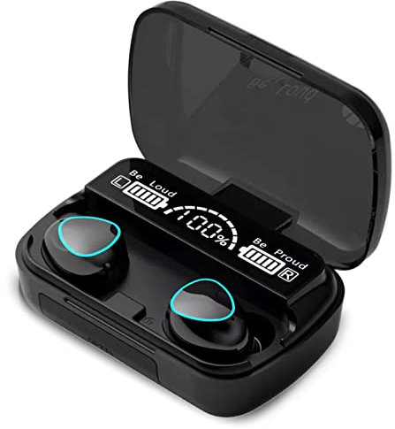 UC-Express In-Ear Kopfhörer kompatibel mit Nothing Phone 3 3a 3a Pro 2a 2 1 Headset Kabellos Bluetooth LED Anzeige Drahtlose Wireless Ohrhörer Sport Ladebox, Farbe:4_TWS M10