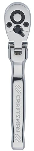 Craftsman Ratchet, Flex-Head, 1/4 Inch Drive (CMMT99440)