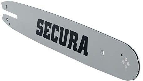 SECURA Führungsschiene kompatibel mit Parkside PEKS 1600 C3 Motorsäge mit 35cm A041 3/8LP 52TG 1,3mm