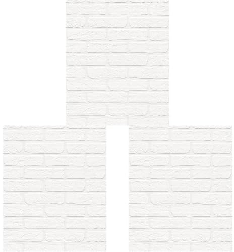 Rasch Tapete 150100 - Vliestapete mit Stein-Optik zum Überstreichen aus der Kollektion Wallton - 10,05m x 0,53m (LxB) (Packung mit 3)