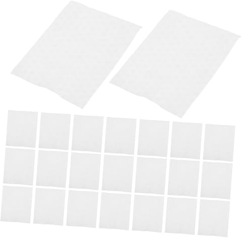 Zerodeko 450stücke Quadratische Wattepads für Gesichtspflege Saugfähige Baumwollpads zum Abschminken und Nagellackentfernung Wiederverwendbar für Gesicht und Haut