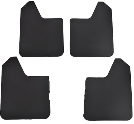 Waterproof Splash Guards Mudguards Parafanghi Universali Per Auto Pick up SUV Furgoni Camion Rally Sport Parafanghi Anteriori E Posteriori(4pcs-set Black)