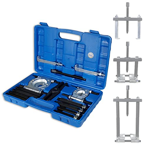 CCLIFE 14-TLG Lagerabzieher Set, Trennmesser für Kugellager, Polradabzieher, Trennvorrichtung 30-70mm