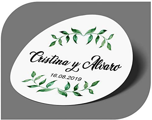 CrisPhy Étiquettes adhésives personnalisées pour invitation, mariage, baptême, fiançailles, anniversaire, fête, Noël, vintage