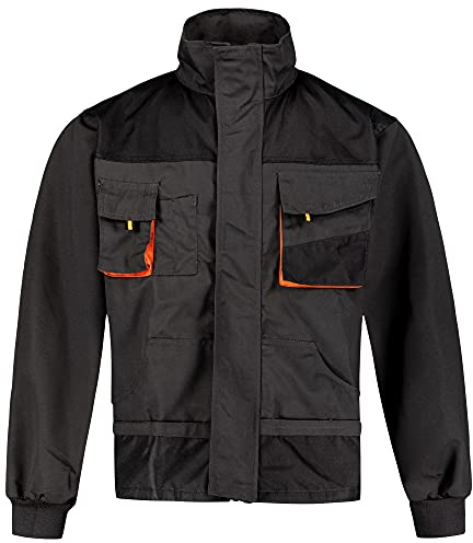 BWOLF Atlas Multifunktionale Arbeitsjacke Männer Arbeitsjacke Herren Arbeitsjacke Bundjacke Strapazierfähig (L)