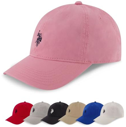 Der amerikanische Polo Assn. Kleine Polo Pony Logo Baseballmütze, 100% Baumwolle, verstellbare Kappe