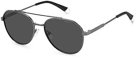 Polaroid Pld 4119/s/x KJ1/M9 DK RUTHENIUM Sunglasses Men's Steel, Standard, 56