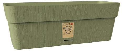 Stefanplast FIORIERA ETHICA 50cm Verde C/RIS Acqua, Come da Foto