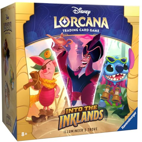 Ravensburger Disney Lorcana Trading Card Game for Adults & Kids Age 8 Years Up - Illumineer's Trove Set 3: Into The Inklands - Collectable TCG