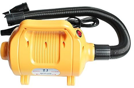 LeTkingok Pompe Gonflable de Puissance élevée de 220V 1900W, Machine de Gonflage Multifonctionnelle de Gonfleur de Bateau D'assaut de Piscine de Tente Gonflable 4.8psi 4000L/min