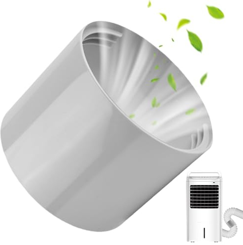 Adaptador de Manguera de Escape y Aire Acondicionado, Conector de Tubo de Ventilación (150 mm) para Aire Portátil