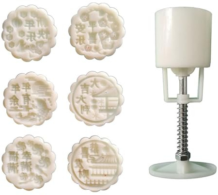 Moule à pâtisserie du Nouvel An chinois 6 motifs ABS gâteau ménage dessert outil de cuisson pour les amateurs de cuisine ABS gâteau